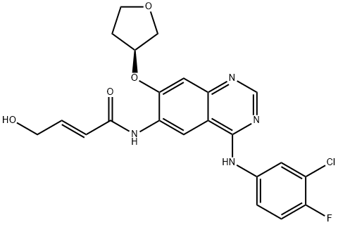 4-Hydroxy 4-Dedimethylamino Afatinib, 2121530-37-6, 结构式