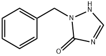 3H-1,2,4-Triazol-3-one, 1,2-dihydro-2-(phenylmethyl)- Struktur