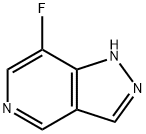 1H-Pyrazolo[4,3-c]pyridine, 7-fluoro- 化学構造式