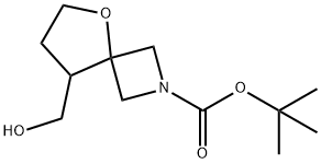 Tert-Butyl 8-(Hydroxymethyl)-5-Oxa-2-Azaspiro[3.4]Octane-2-Carboxylate(WX101663) 化学構造式