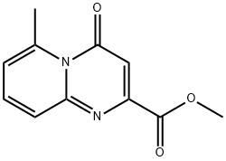 6-Methyl-4-oxo-4H-pyrido1,2-apyrimidine-2-carboxylic acid methyl ester Structure