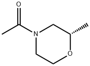 Ethanone, 1-[(2S)-2-methyl-4-morpholinyl]- Structure