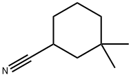 3,3-dimethylcyclohexane-1-carbonitrile Structure