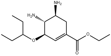 Oseltamivir Impurity 化学構造式