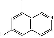 6-fluoro-8-methylisoquinoline Struktur