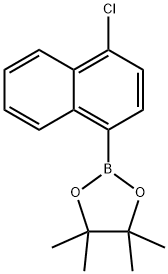 1-Chloronaphthalene-4-boronic acid, pinacol ester Structure