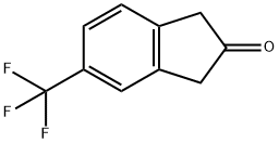2H-Inden-2-one, 1,3-dihydro-5-(trifluoromethyl)- Struktur