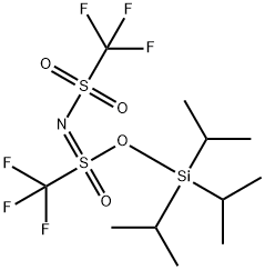 Methanesulfonimidic acid, 1,1,1-trifluoro-N-[(trifluoromethyl)sulfonyl]-, tris(1-methylethyl)silyl ester