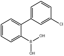 Boronic acid, B-(3'-chloro[1,1'-biphenyl]-2-yl)- Struktur