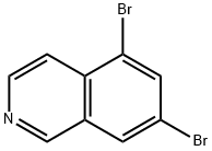 5,7-dibromoisoquinoline,2137673-43-7,结构式