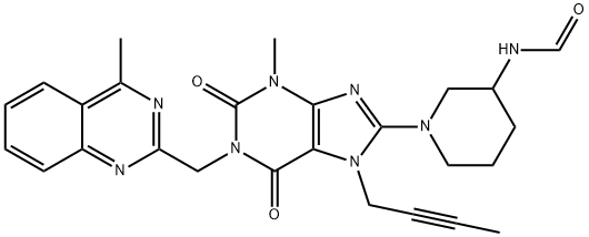 Linagliptin Impurity JX, 2137744-33-1, 结构式