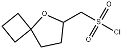 (5-氧杂螺[3.4]辛烷-6-基)甲磺酰氯 结构式