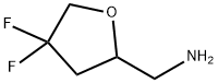 (4,4-DIFLUOROOXOLAN-2-YL)METHANAMINE,2137857-47-5,结构式