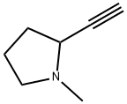 Pyrrolidine, 2-ethynyl-1-methyl- Struktur