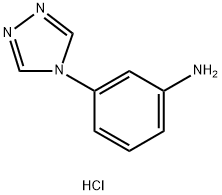 3-(4H-1,2,4-Triazol-4-yl)aniline dihydrochloride Struktur