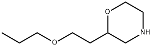 Morpholine,2-(2-propoxyethyl)-,2140357-32-8,结构式