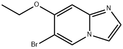 6-Bromo-7-ethoxyimidazo[1,2-a]pyridine Structure