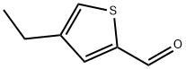 2-Thiophenecarboxaldehyde, 4-ethyl- Structure