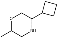 Morpholine,5-cyclobutyl-2-methyl- 结构式