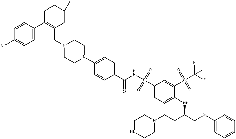 ABT-263-piperazine,2143096-93-7,结构式