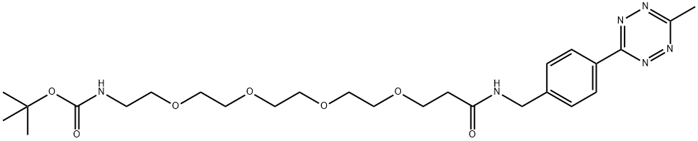 Me-Tet-PEG4-NHBoc,2143955-71-7,结构式