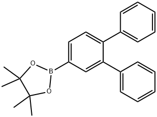 2-([1,1':2',1''-terphenyl]-4'-yl)-4,4,5,5-tetramethyl-1,3,2-dioxaborolane Structure