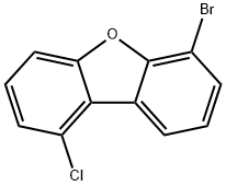 Dibenzofuran,6-bromo-1-chloro- Struktur