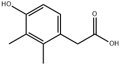 Benzeneacetic acid, 4-hydroxy-2,3-dimethyl-,21453-51-0,结构式