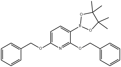 2,6-bis(benzyloxy)-3-(4,4,5,5-tetramethyl-1,3,2-dioxaborolan-2-yl)pyridine