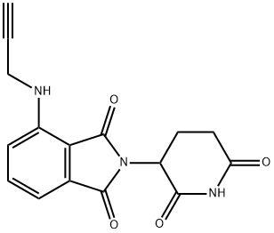 2154342-25-1 2-(2,6-二氧代哌啶-3-基)-4-(丙-2-炔-1-基氨基)异吲哚啉-1,3-二酮