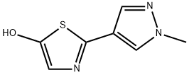 2155855-91-5 2-(1-methyl-1H-pyrazol-4-yl)-1,3-thiazol-5-ol