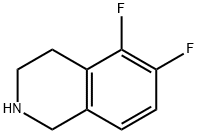 5,6-二氟-1,2,3,4-四氢异喹啉,215788-57-1,结构式