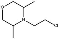 Morpholine, 4-(2-chloroethyl)-3,5-dimethyl-,2160515-00-2,结构式