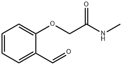 Acetamide, 2-(2-formylphenoxy)-N-methyl- Structure