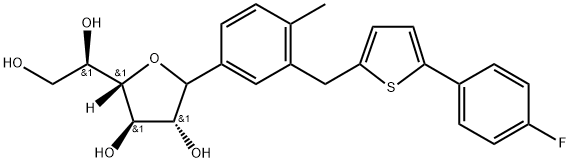 Canagliflozin-10 Struktur