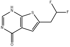 6-(2,2-Difluoroethyl)thieno[2,3-d]pyrimidin-4(3H)-one|6-(2,2-二氟乙基)噻吩并[2,3-D]嘧啶-4(3H)-酮