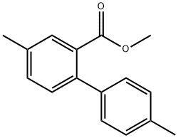 Methyl 4'',4-Dimethylbiphenyl-2-carboxylate Structure