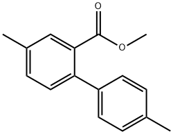 Methyl 4'',4-Dimethylbiphenyl-2-carboxylate,216442-81-8,结构式