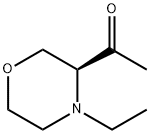 Ethanone, 1-[(3S)-4-ethyl-3-morpholinyl]- 化学構造式