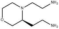 3,4-Morpholinediethanamine, (3S)- Struktur