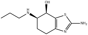 7-Benzothiazolol, 2-amino-4,5,6,7-tetrahydro-6-(propylamino)-, (6R,7R)-|