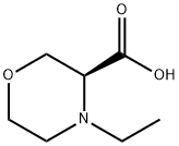 3-Morpholinecarboxylic acid, 4-ethyl-, (3S)-,2165625-36-3,结构式