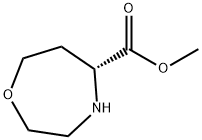 (R)-1,4-氧杂吖庚因-5-羧酸甲酯 结构式