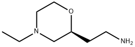 2-Morpholineethanamine,4-ethyl-,(2S)- Struktur
