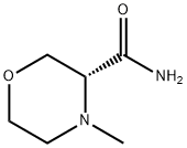 3-Morpholinecarboxamide, 4-methyl-, (3R)-,2165756-38-5,结构式