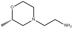 4-Morpholineethanamine, 2-methyl-, (2S)- Structure