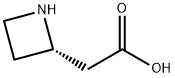 2-Azetidineacetic acid, (2S)- Struktur