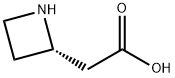 2-Azetidineacetic acid, (2S)- Structure