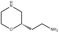 2-Morpholineethanamine, (2S)- Structure
