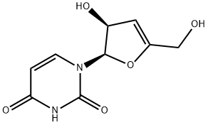 2,4(1H,3H)-Pyrimidinedione, 1-[(2R,3S)-2,3-dihydro-3-hydroxy-5-(hydroxymethyl)-2-furanyl]-|